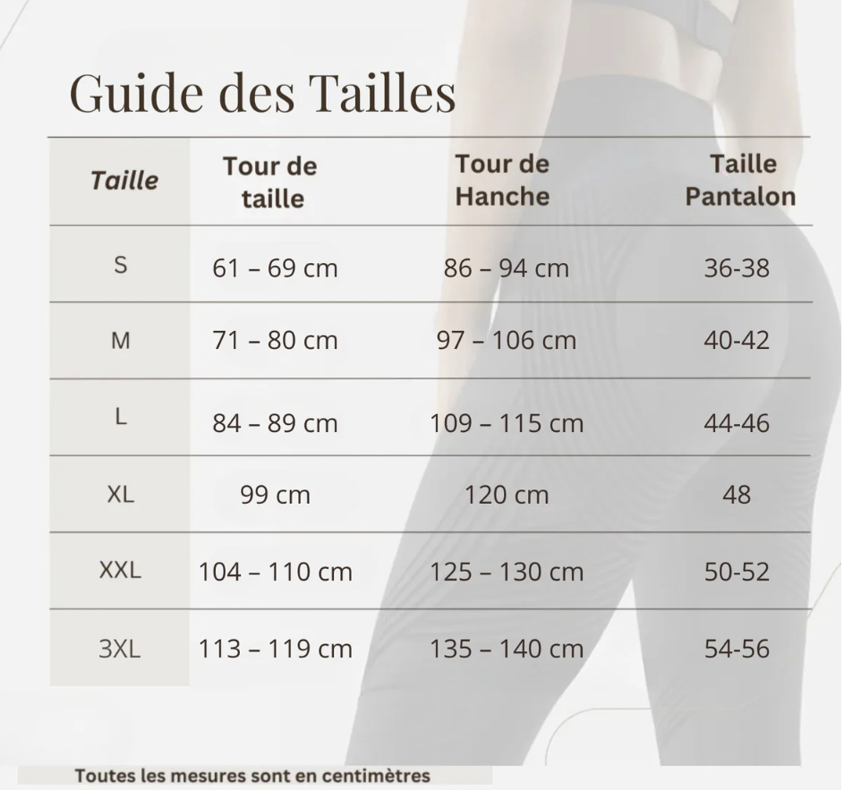 Leggings 3D Nuvia® - Lisse et sculpte